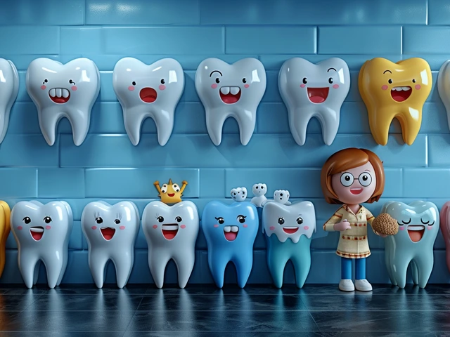 Jaké typy zubů se nejčastěji vyskytují u lidí?